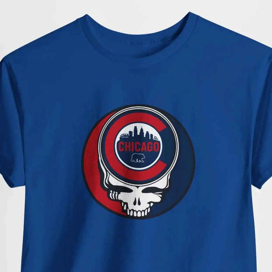Chicago Cubs original Stealie Grateful Dead T-Shirt