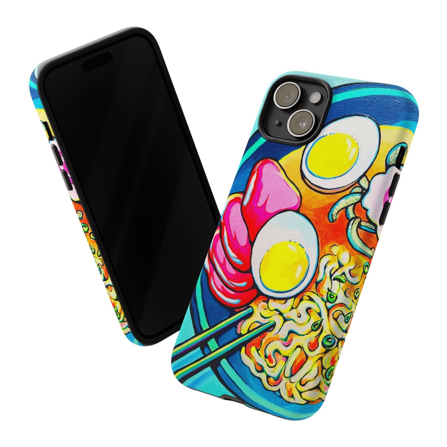 Neon Ramen Tough Phone Case