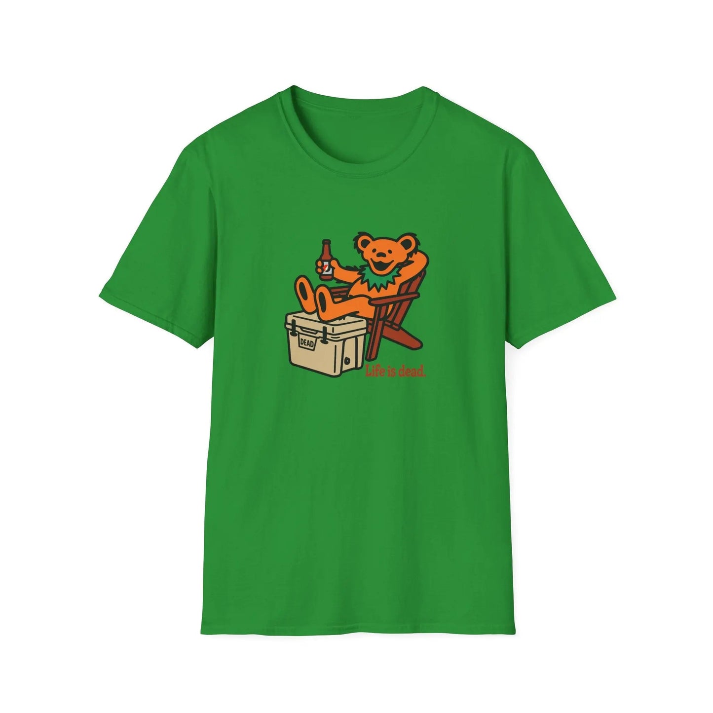 Chillin' Bear - Life is dead.® Grateful Dead T-Shirt