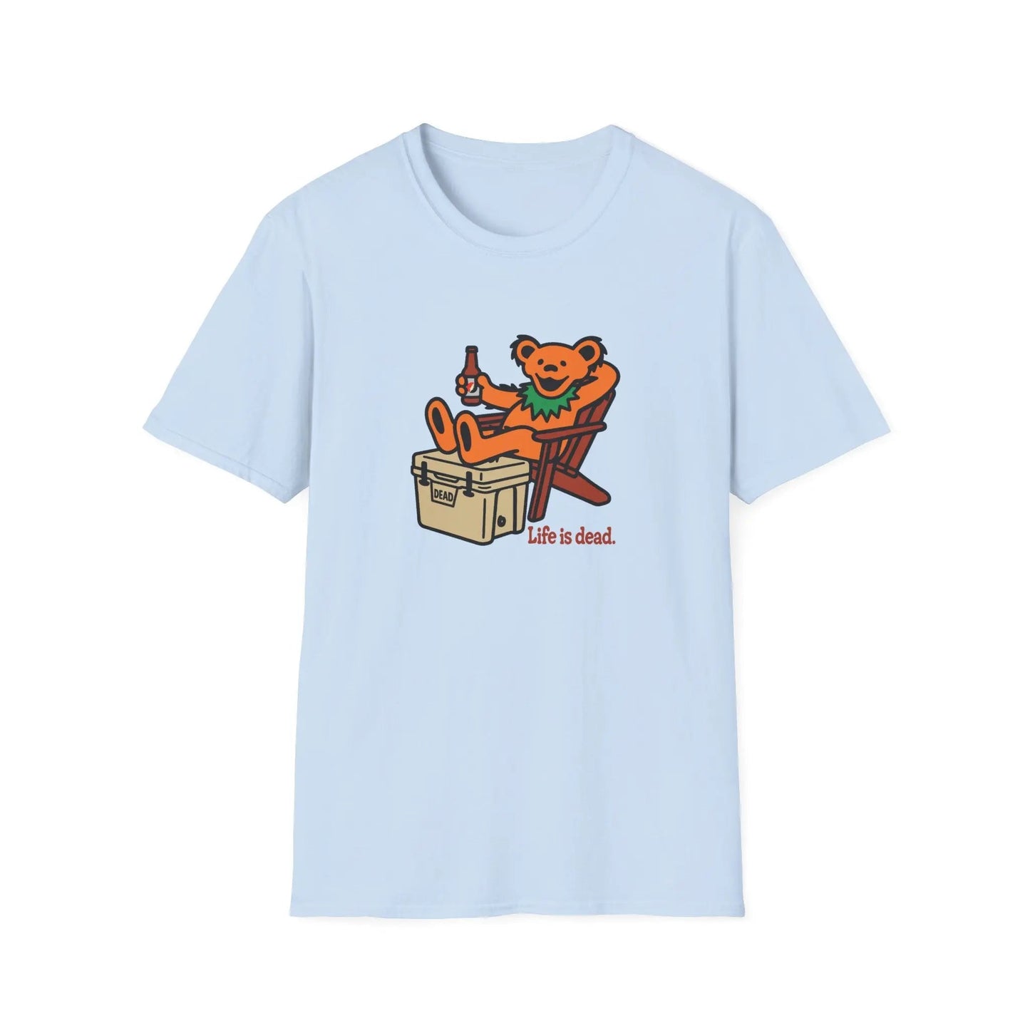 Chillin' Bear - Life is dead.® Grateful Dead T-Shirt