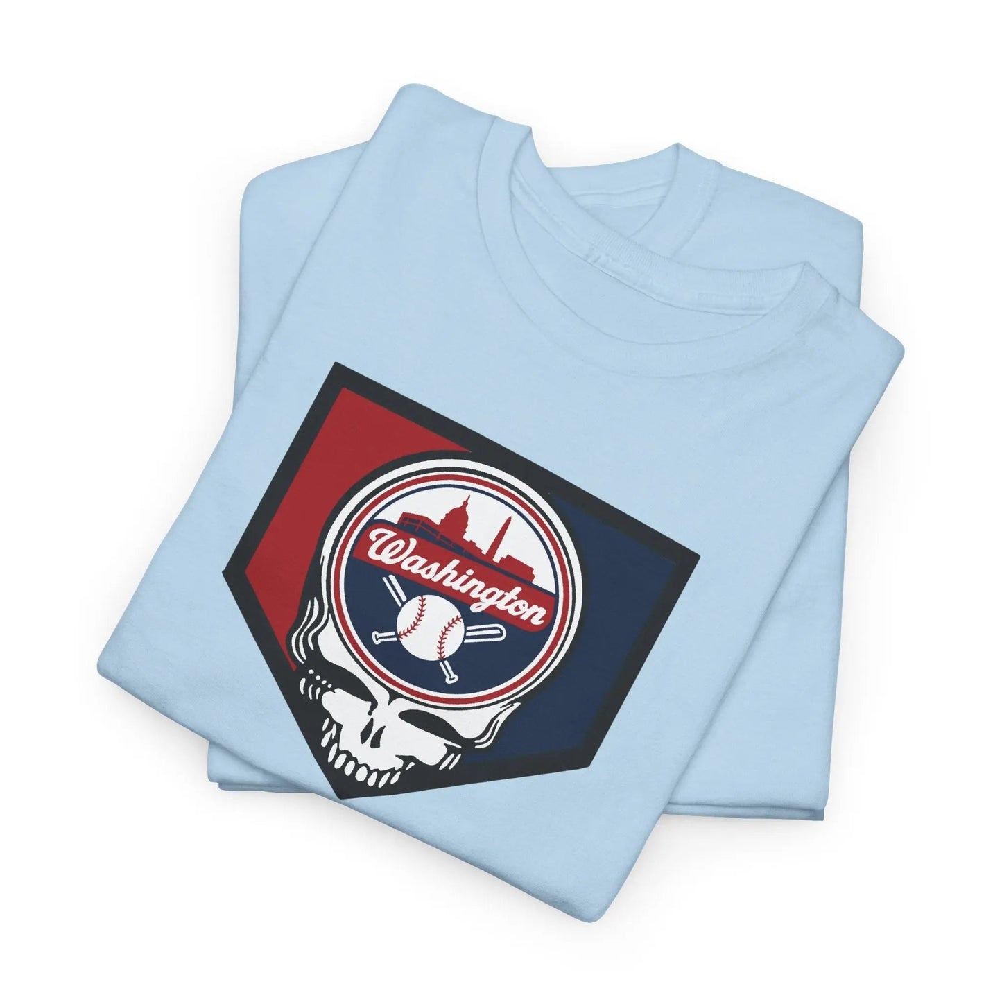 Washington Nationals Original Home Plate Edition Grateful Dead T-Shirt