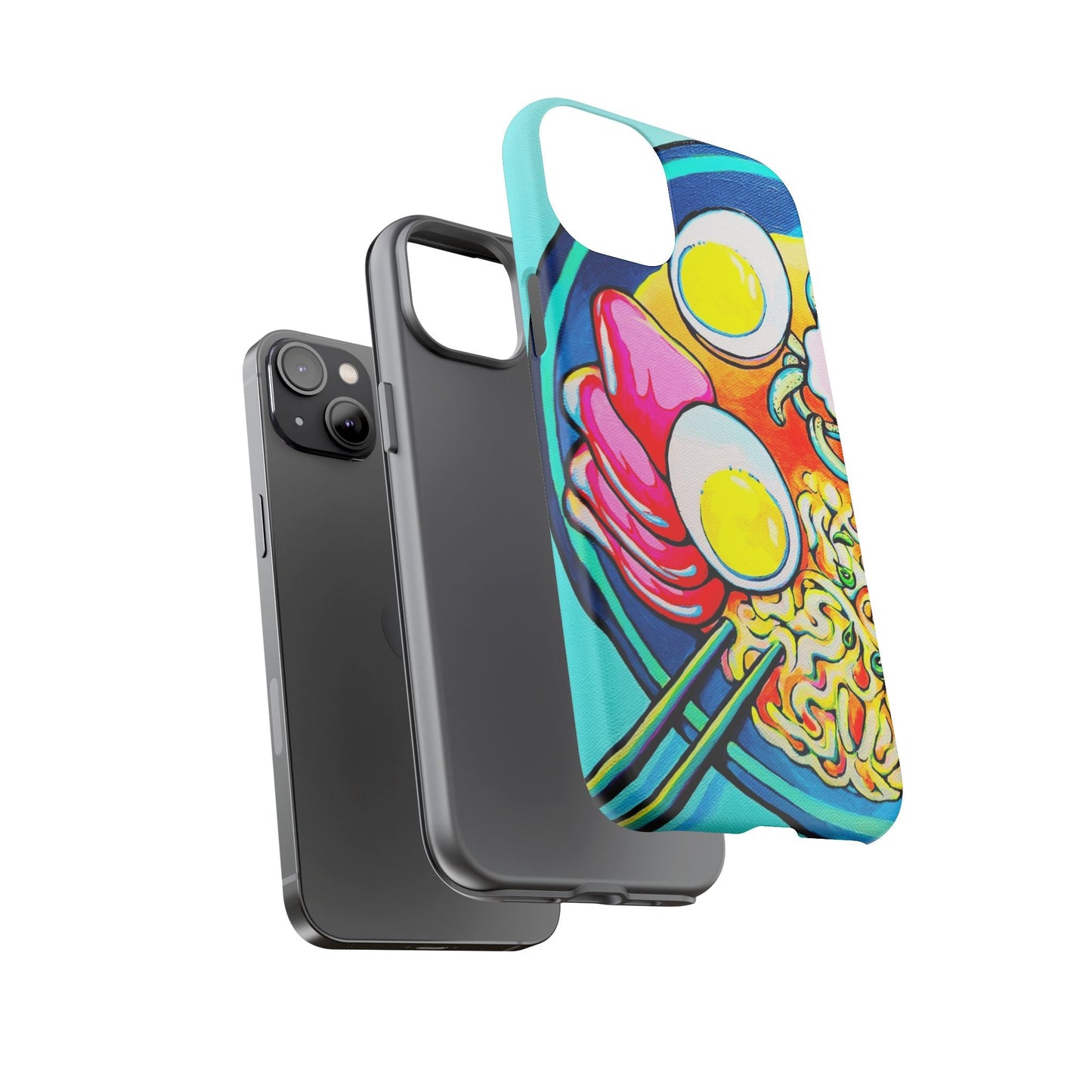 Neon Ramen Tough Phone Case