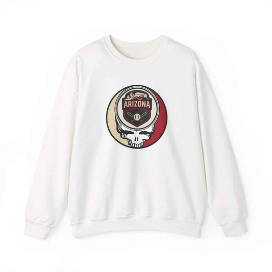 Arizona Diamondbacks Original Grateful Dead Crewneck Grateful Dead Sweatshirt