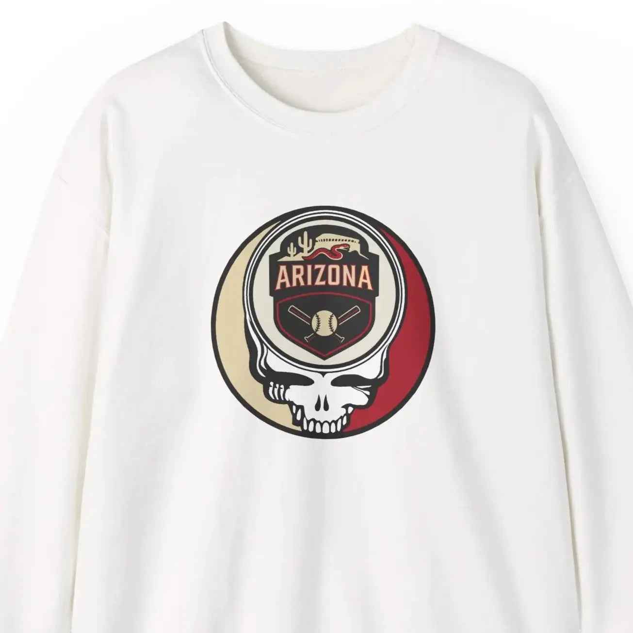 Arizona Diamondbacks Original Grateful Dead Crewneck Grateful Dead Sweatshirt
