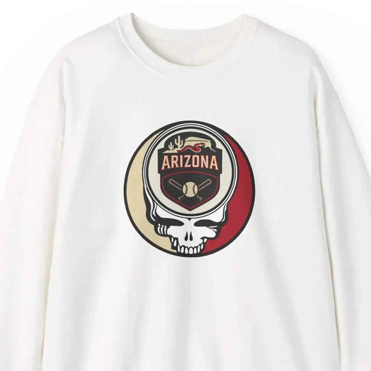 Arizona Diamondbacks Original Grateful Dead Crewneck Grateful Dead Sweatshirt