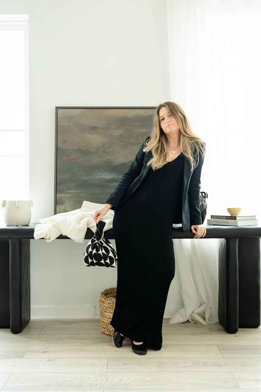 Black Portobello Handbag