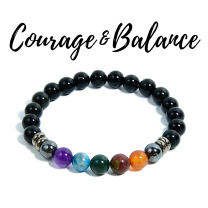 Courage & Balance Vibes Bracelet