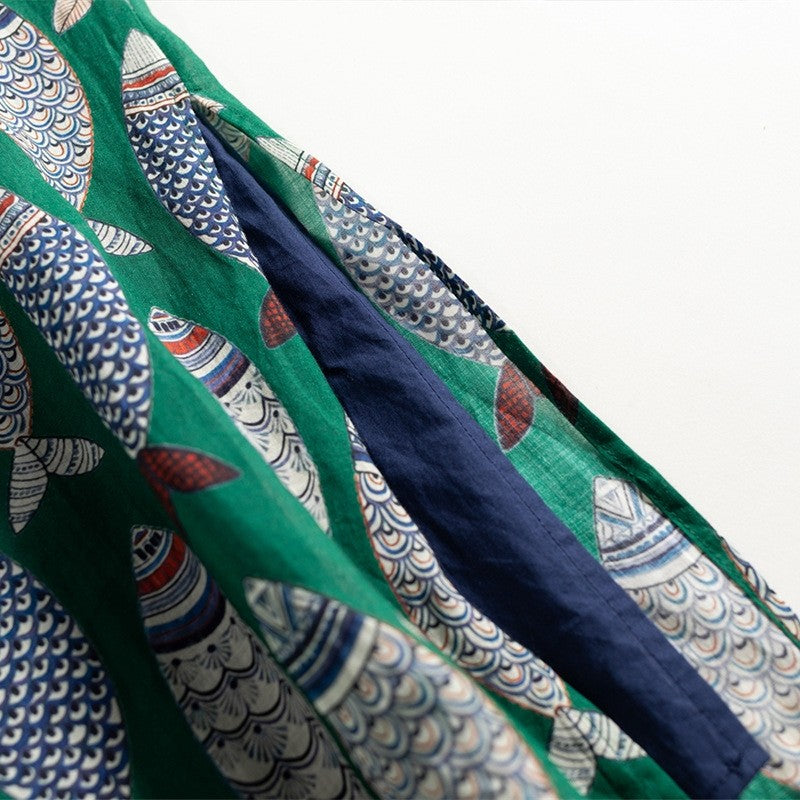 Sleeveless Linen Cotton Dress