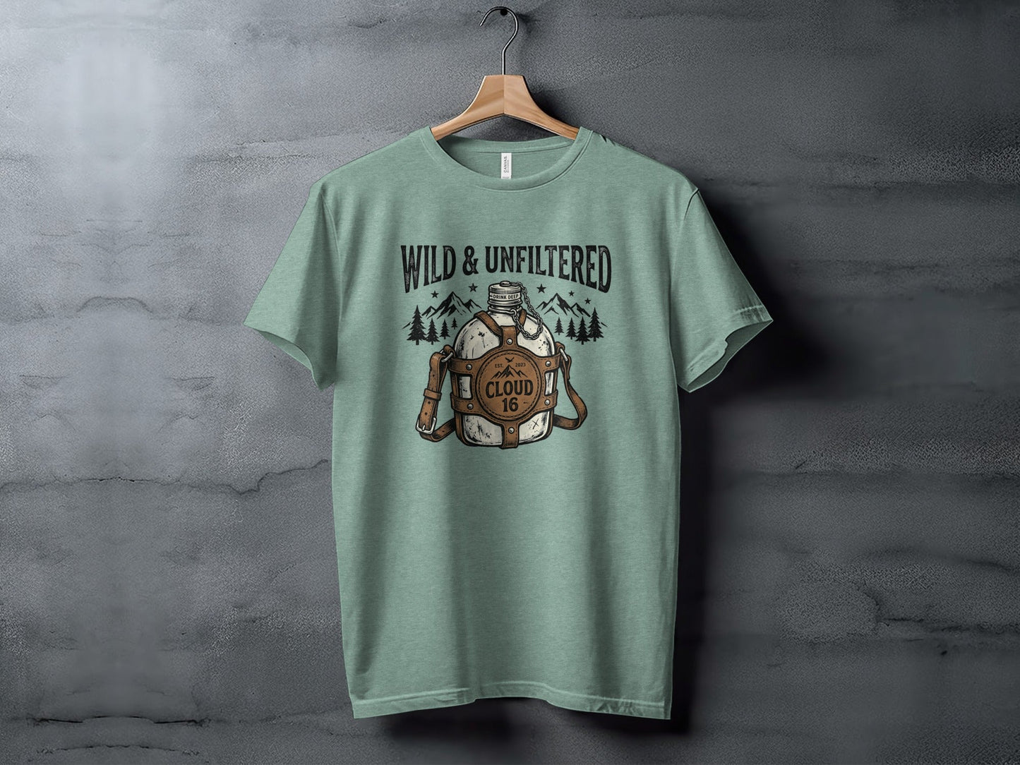 Rugged Wild & Unfiltered Spirit Wilderness Shirt