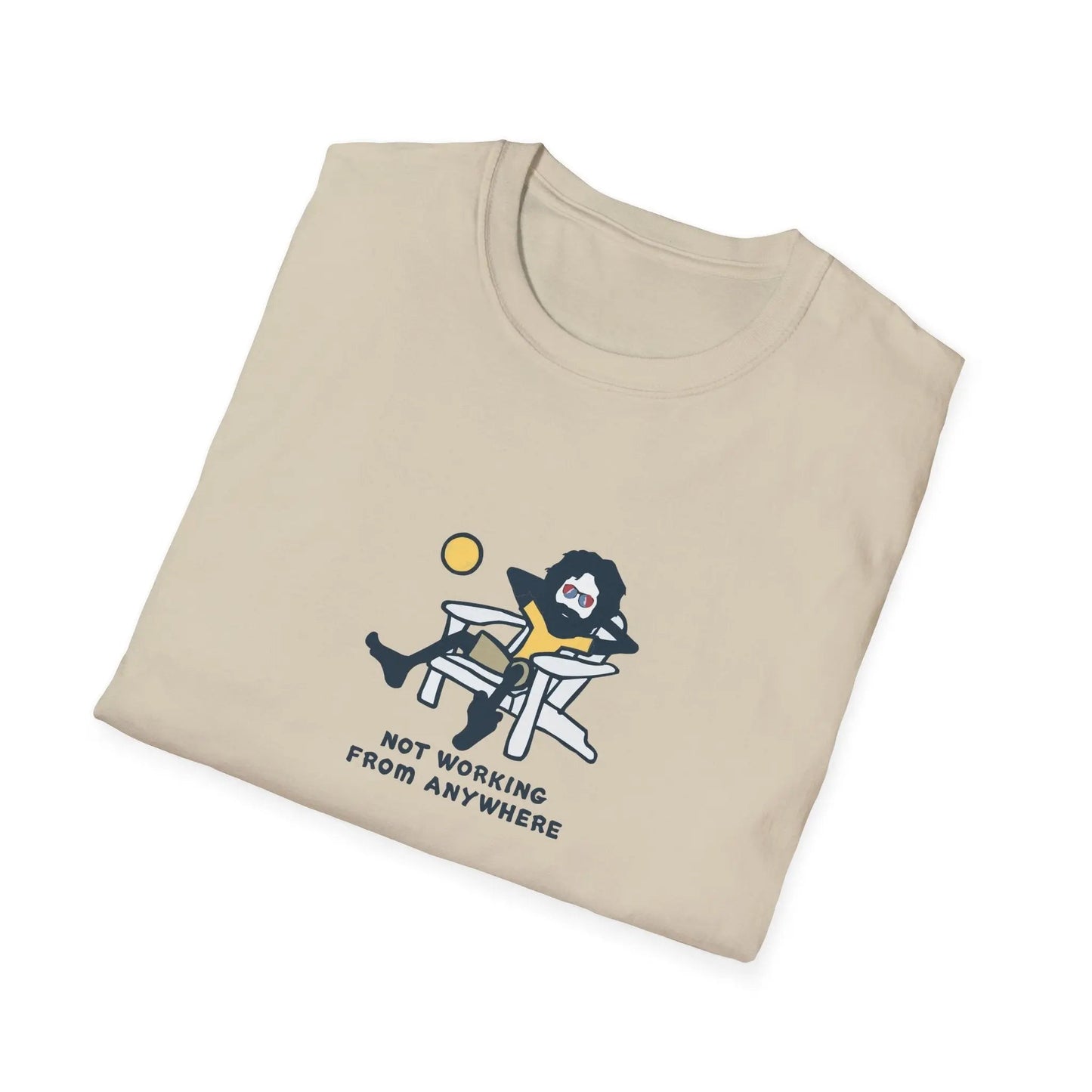 Life is dead.® Jerry's Not Working from Anywhere Grateful Dead T-Shirt