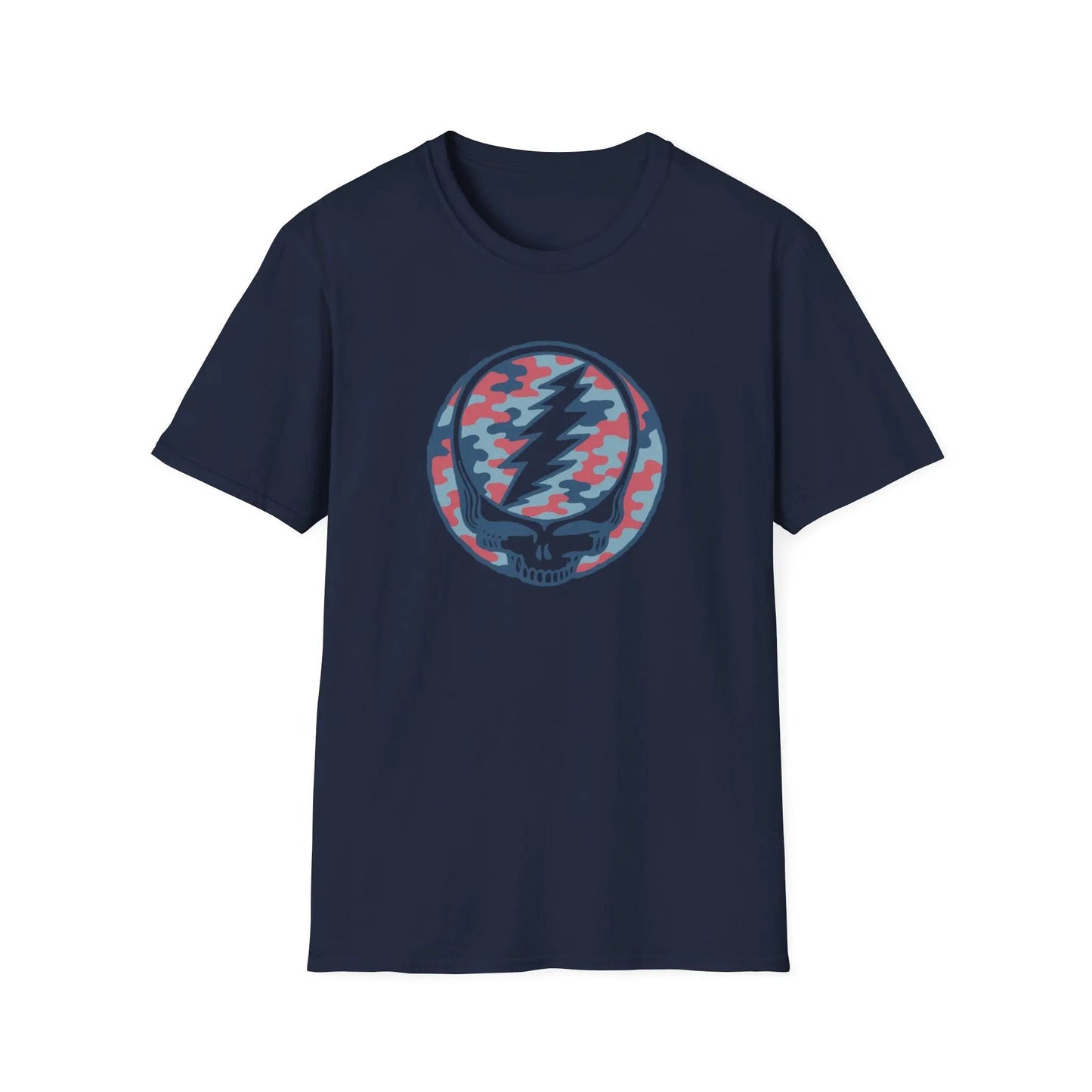 Camo Stealie Color Match Vineyard Collection Grateful Dead T-Shirt
