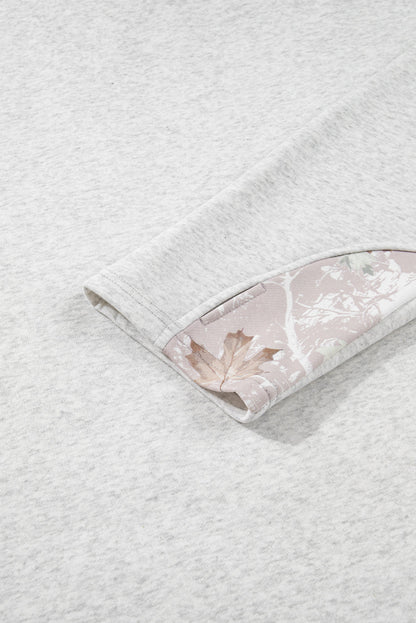 Olivia Patchwork Zipped Collar Pullover