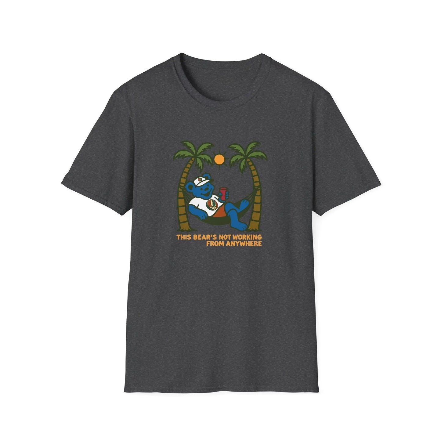 The Bear's Not Working From Anywhere - Life is dead.® Grateful Dead T-Shirt