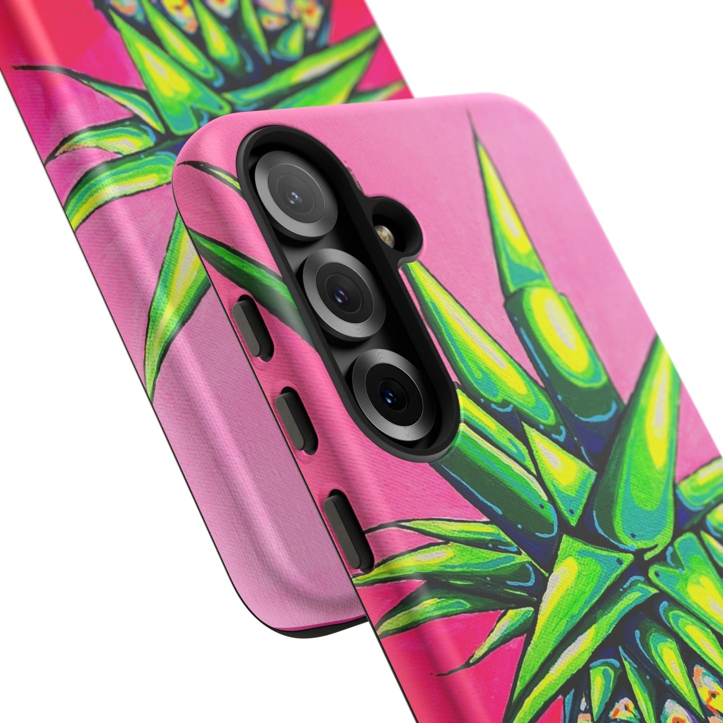 Neon Pineapple Tough Phone Case