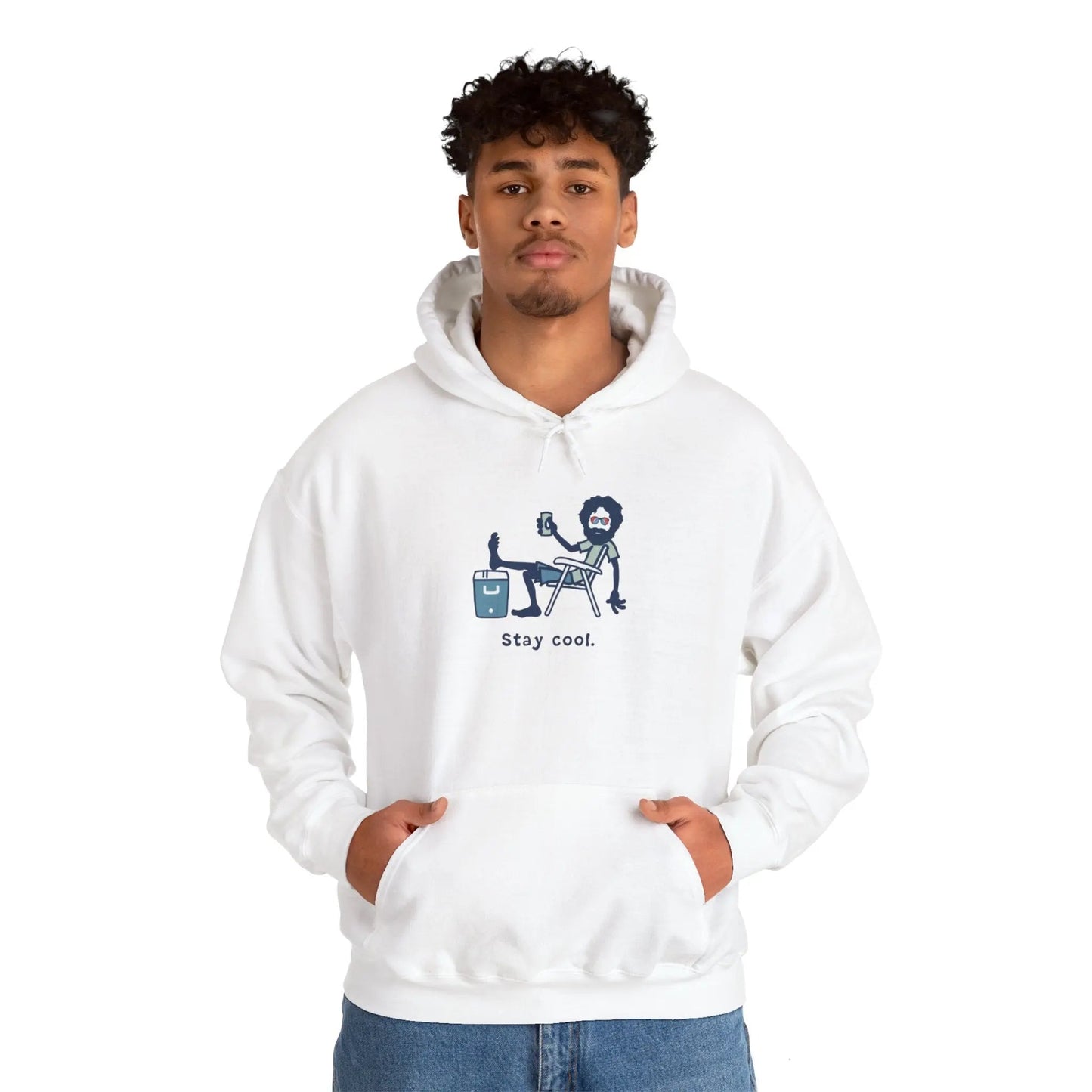 Life is dead.® Stay Cool Jerry Grateful Dead Hoodie