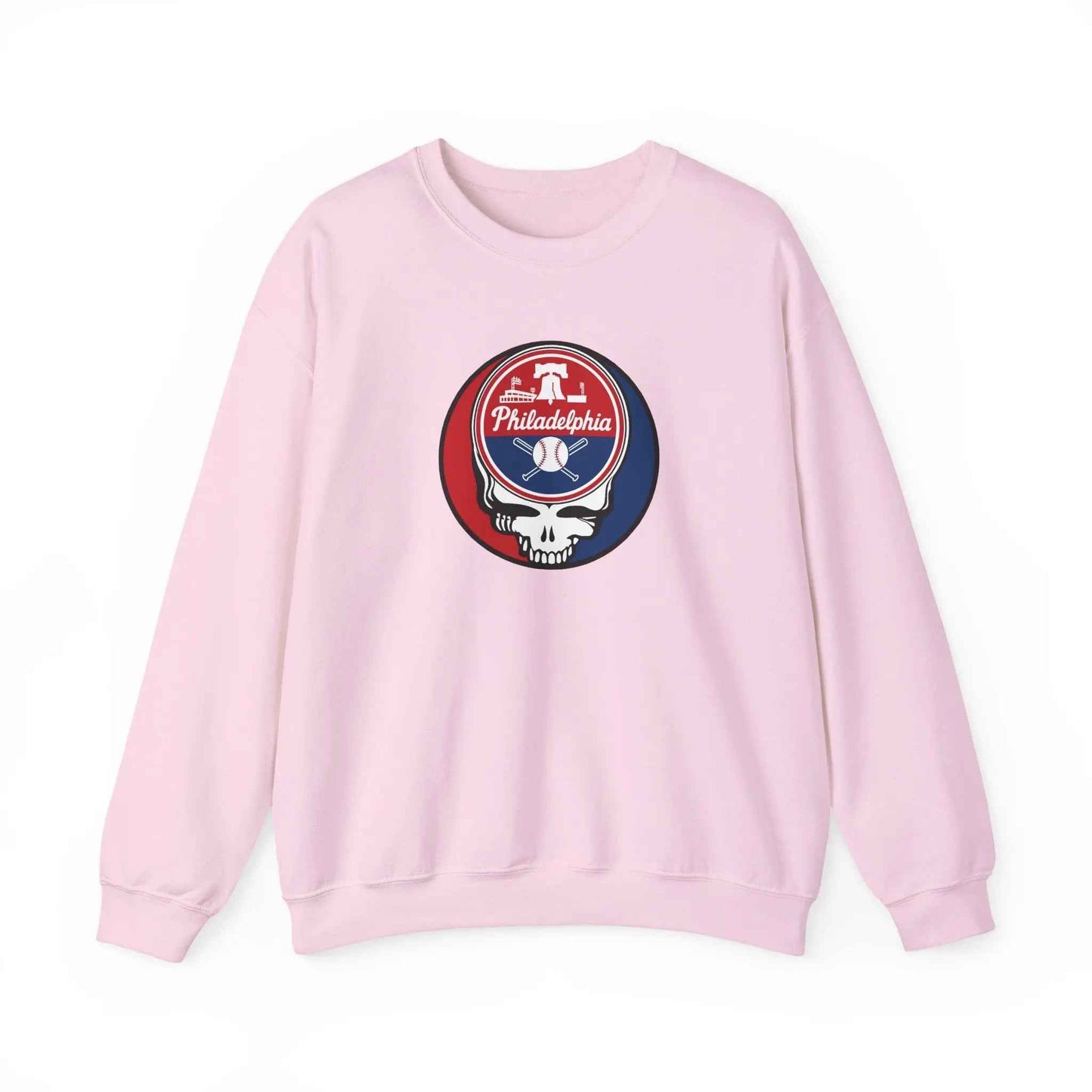 Philadelphia Phillies Original Stealie Grateful Dead Crewneck Grateful Dead Sweatshirt