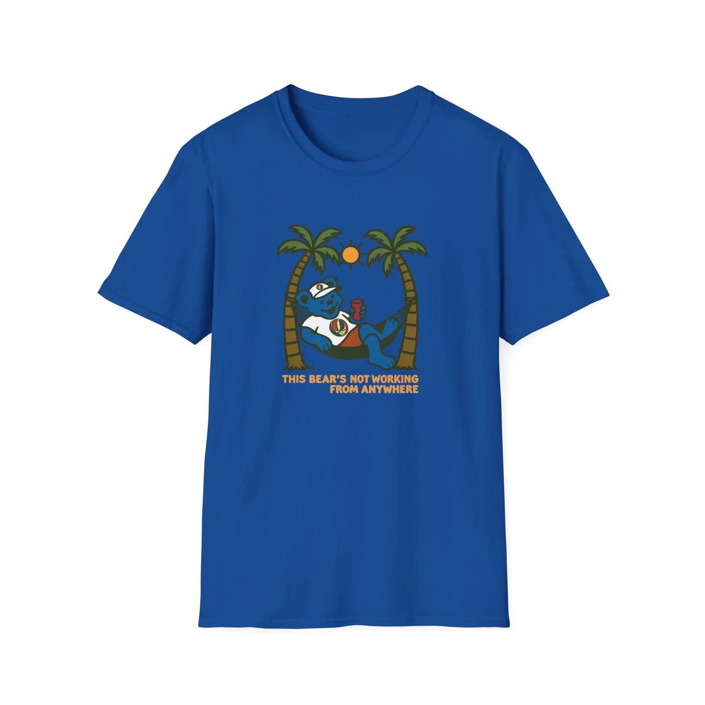 The Bear's Not Working From Anywhere - Life is dead.® Grateful Dead T-Shirt