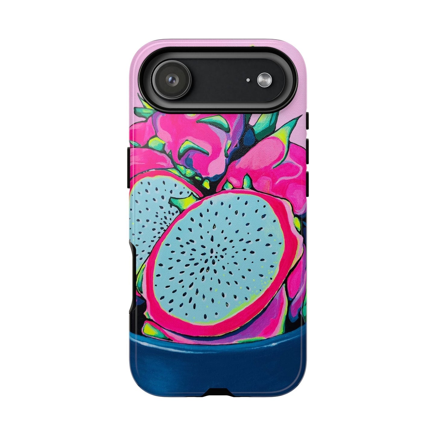 Neon Pink Dragon Fruit Tough Phone Case