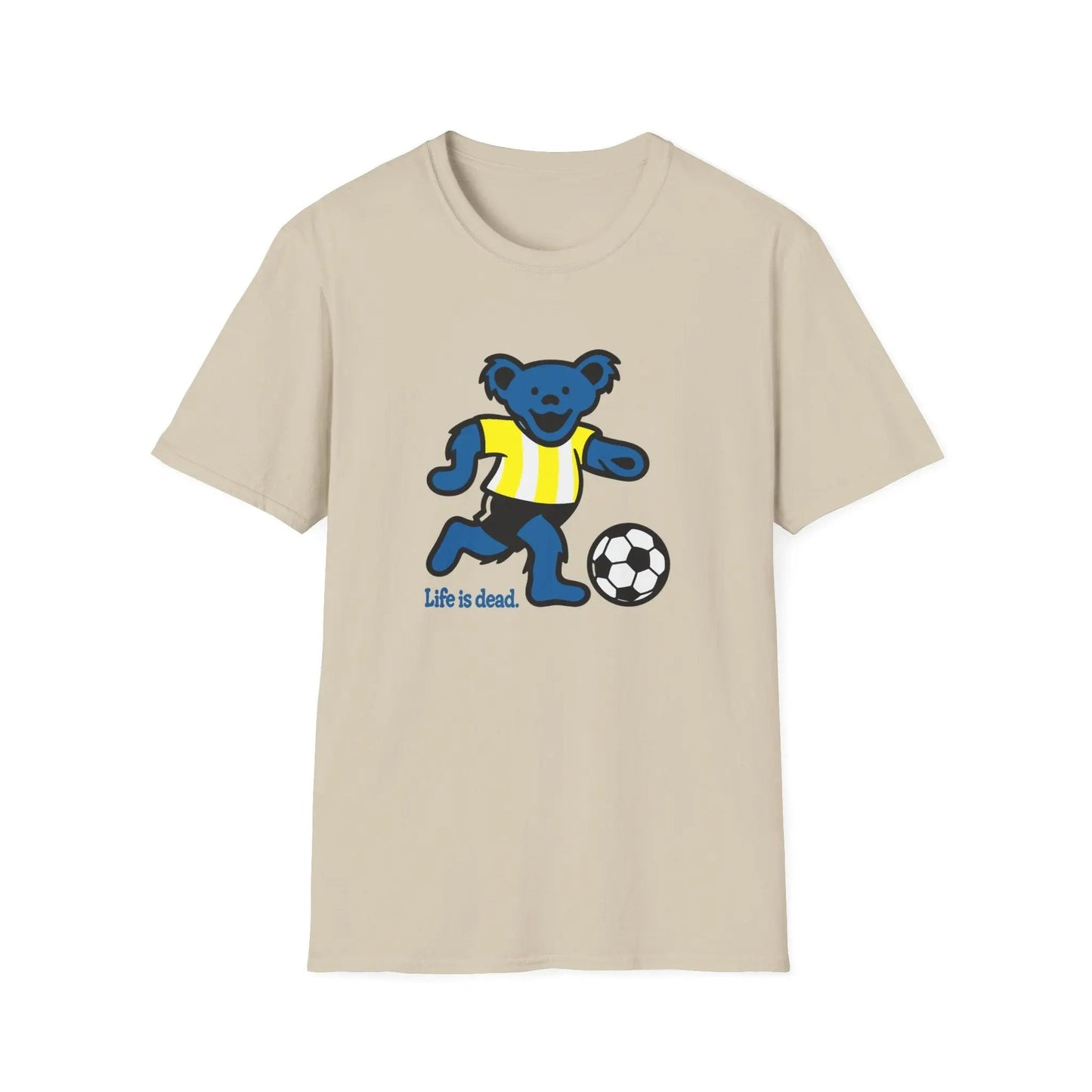 Futbol Bear - Life is dead.® Grateful Dead T-Shirt