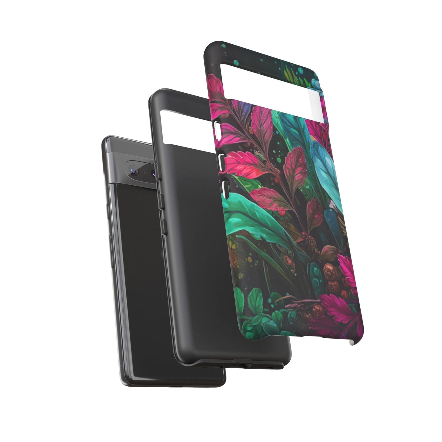 Vibrant Floral Tough Phone Case