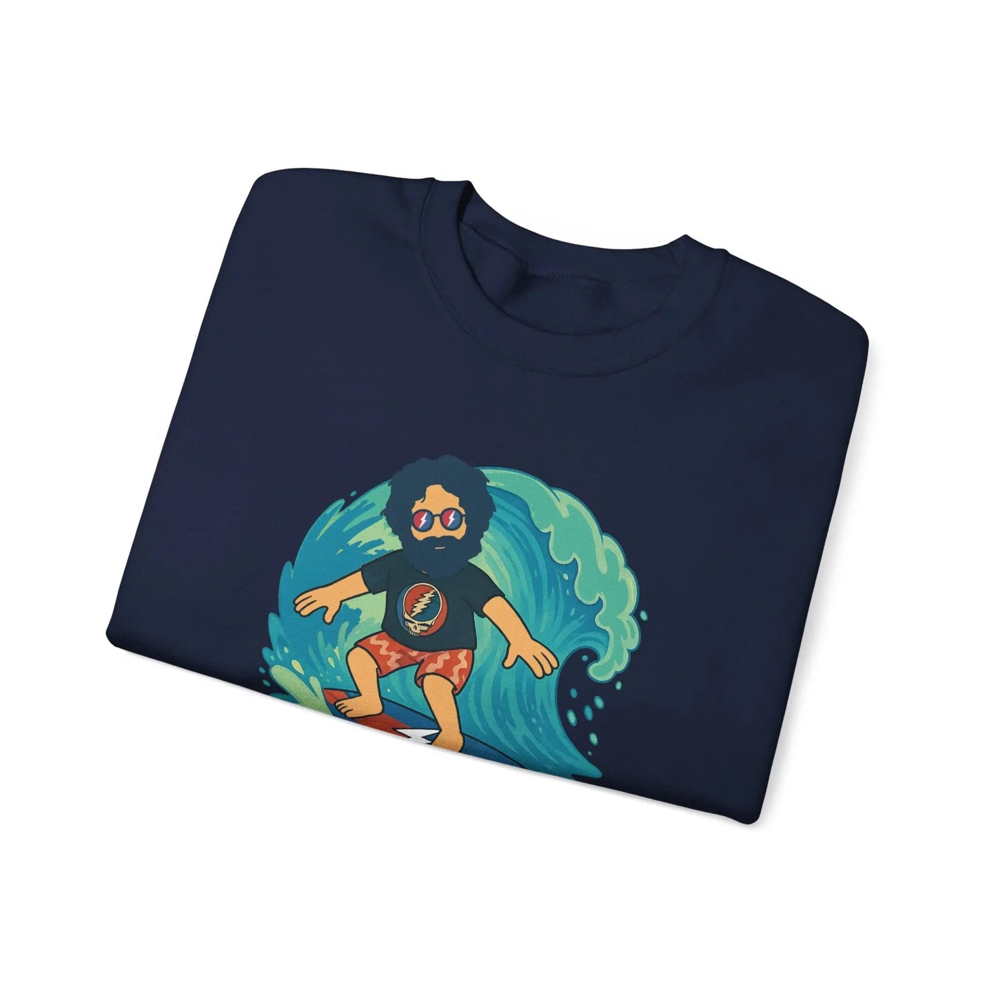Surfing Jerry Life is dead.® Crewneck