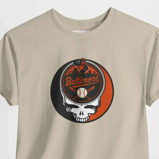 Baltimore Orioles Original Stealie Grateful Dead T-Shirt
