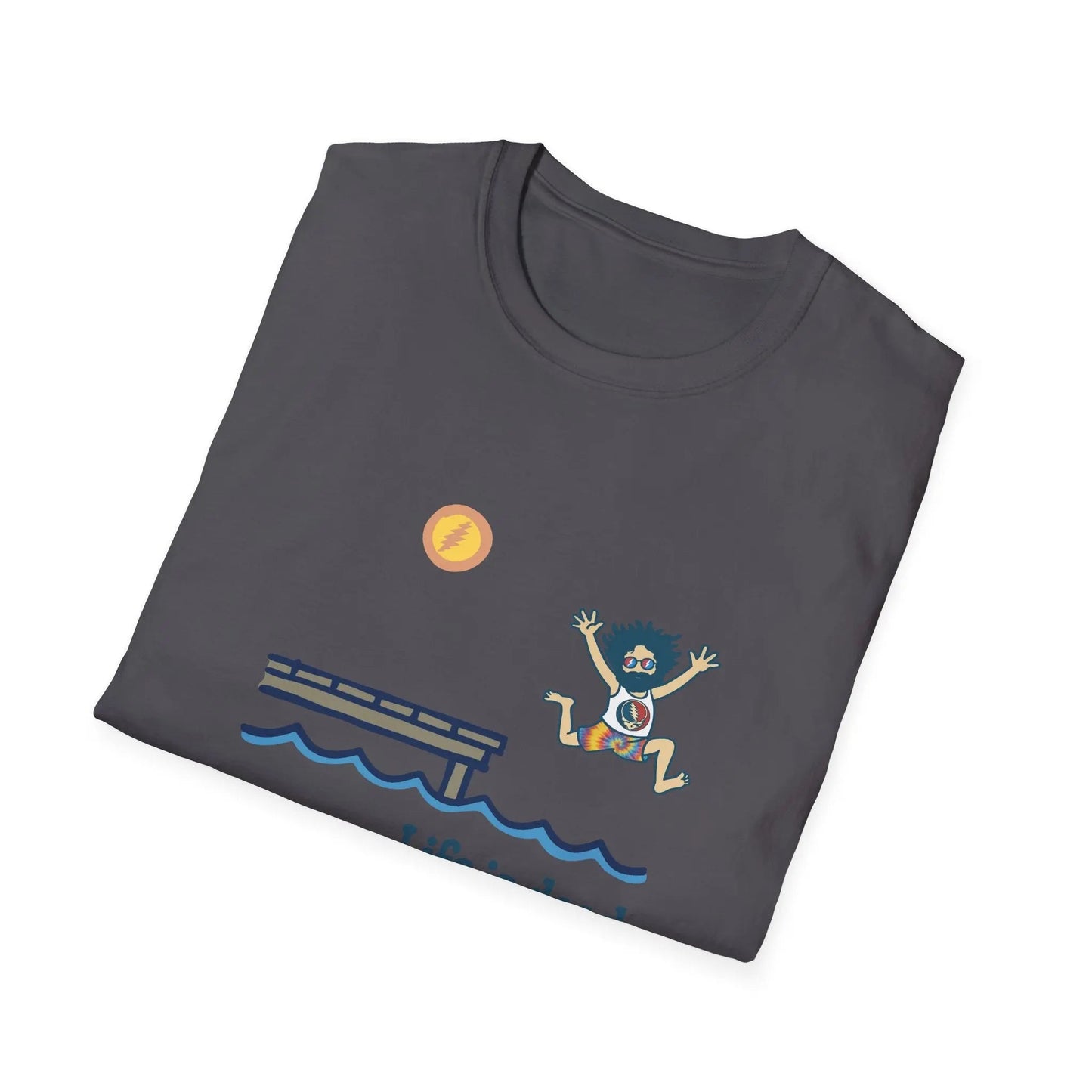 Life is dead.® Jerry's Playin' At the Lake Grateful Dead T-Shirt