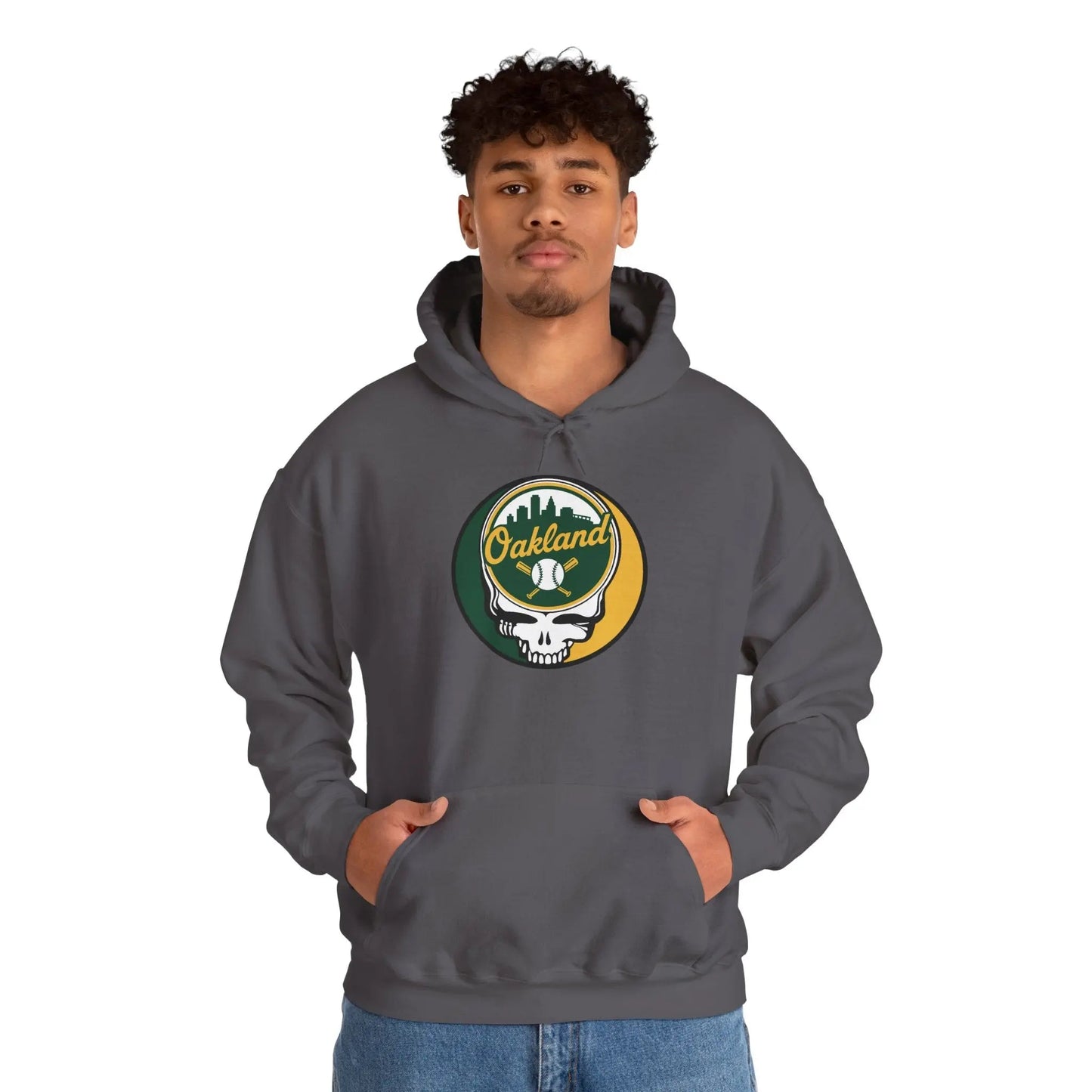 Oakland A's Original Stealie Grateful Dead Hoodie