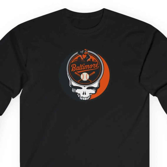 Baltimore Orioles Original Stealie Long Sleeve T-Shirt