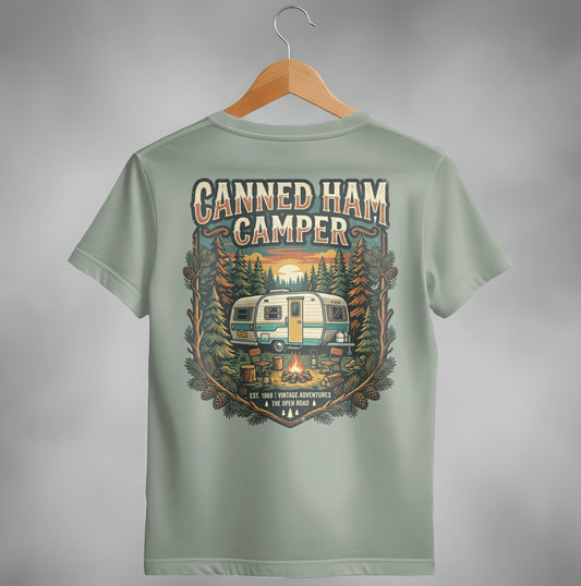 Vintage Canned Ham Camper Graphic Tee
