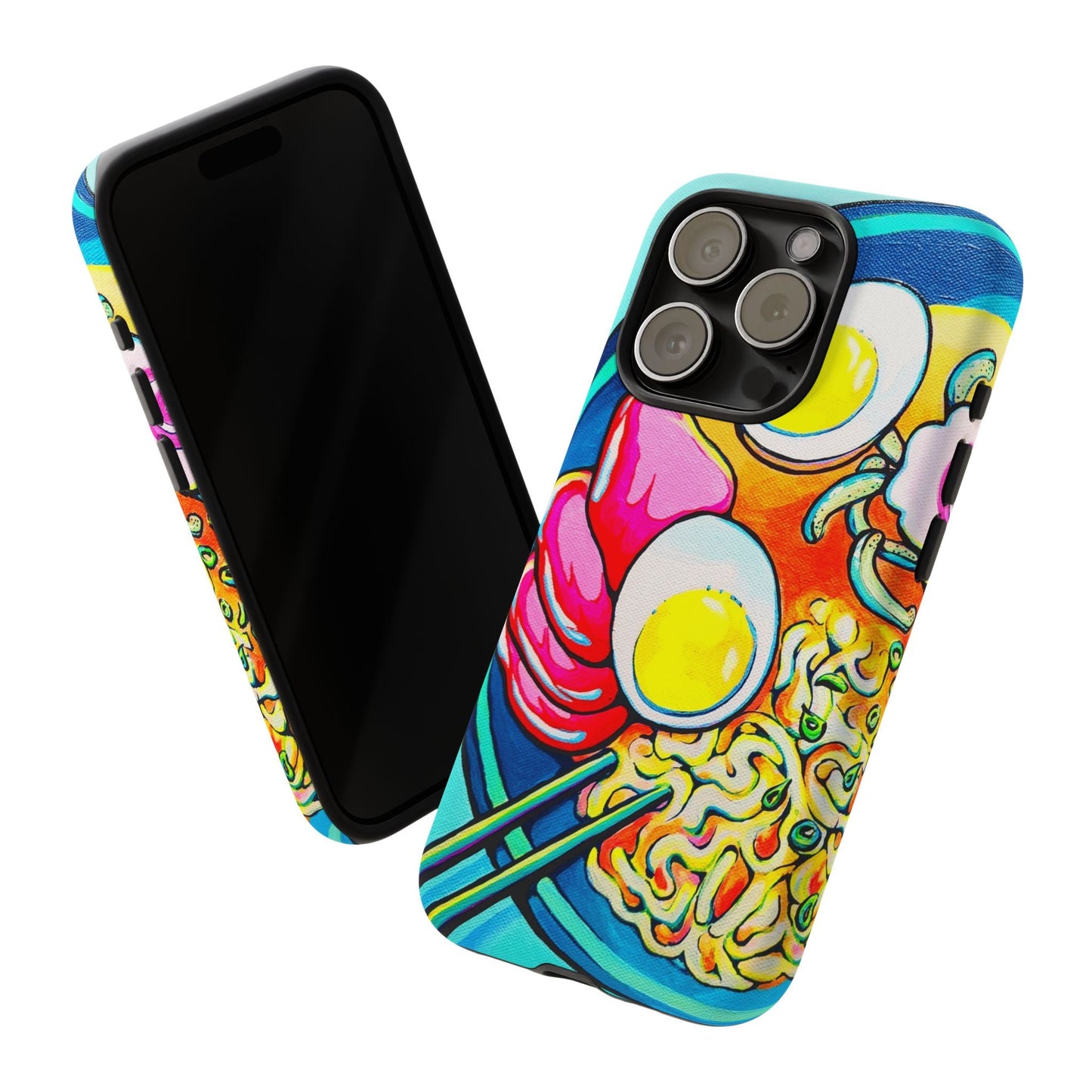 Neon Ramen Tough Phone Case