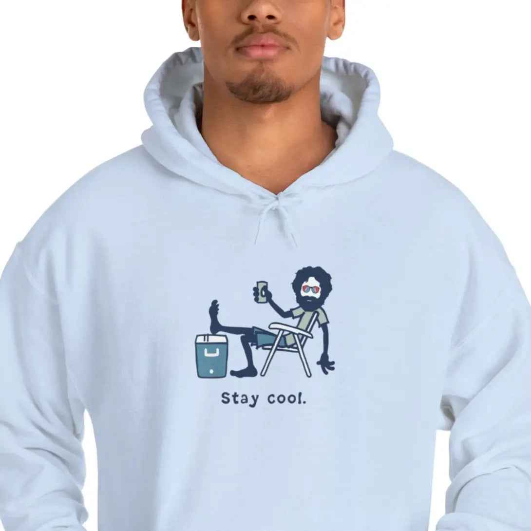 Life is dead.® Stay Cool Jerry Grateful Dead Hoodie