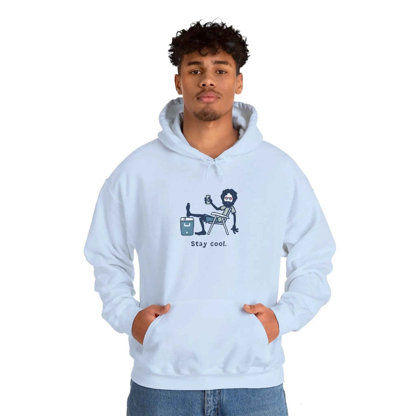 Life is dead.® Stay Cool Jerry Grateful Dead Hoodie