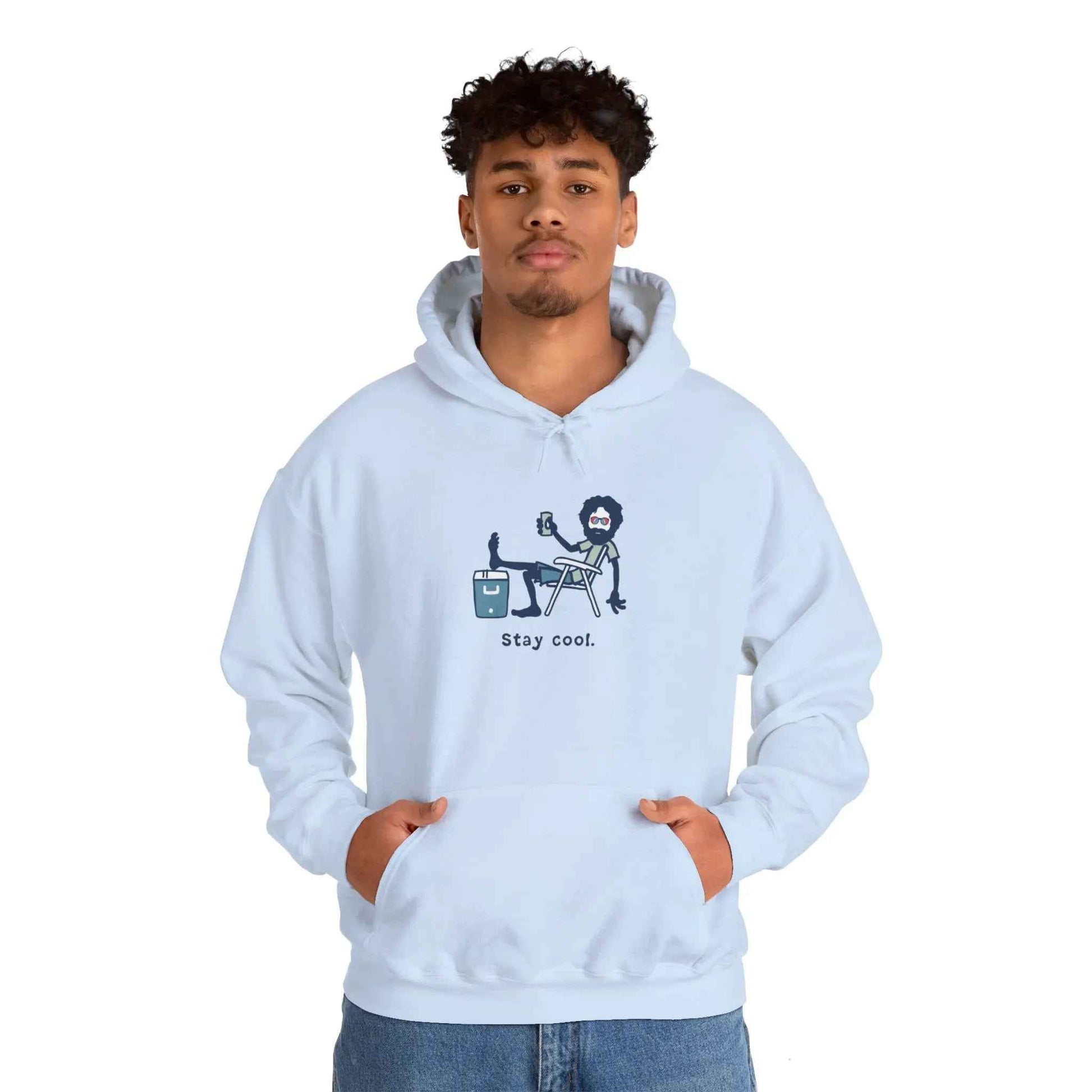 Life is dead.® Stay Cool Jerry Grateful Dead Hoodie