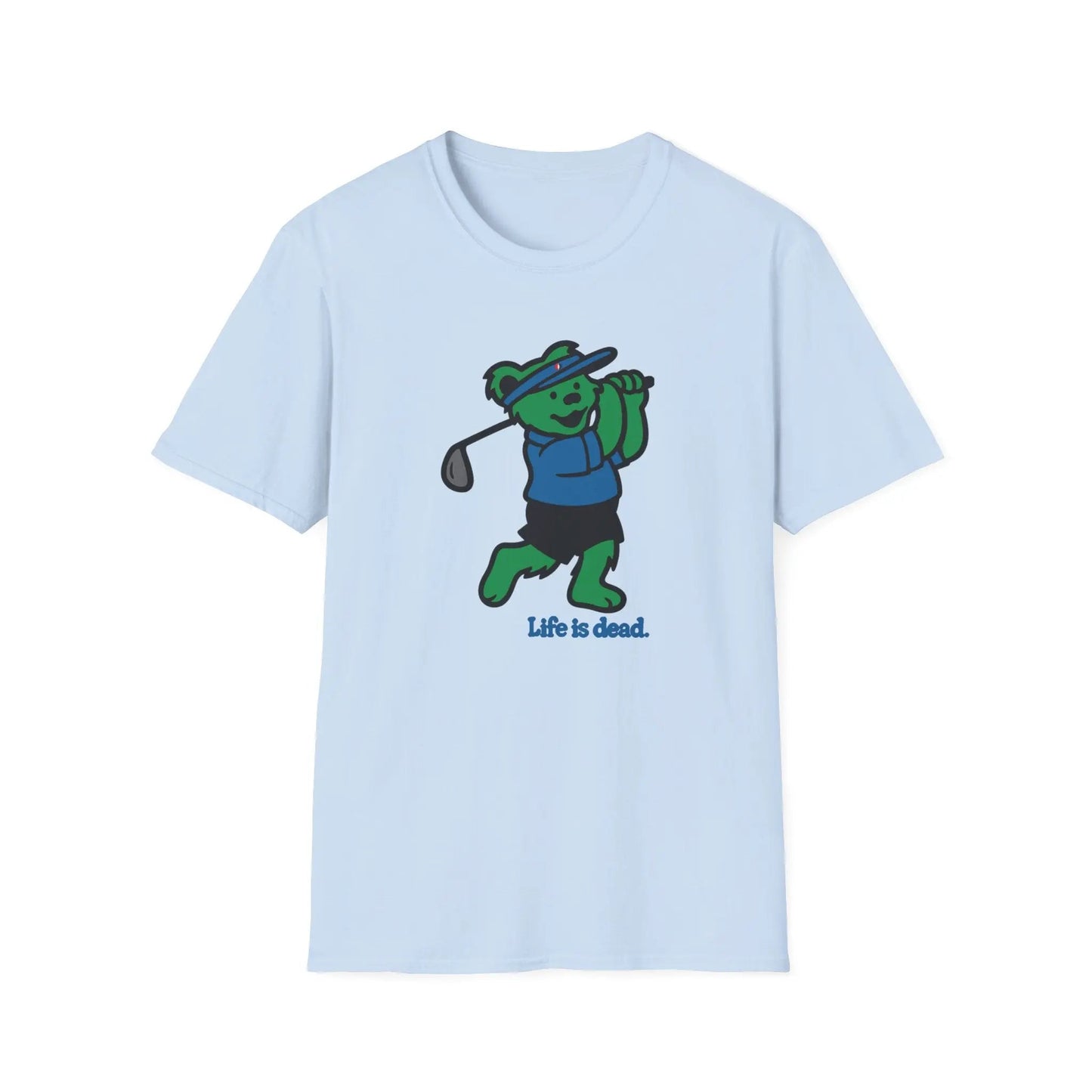 Golfin' Bear - Life is dead.® Grateful Dead T-Shirt