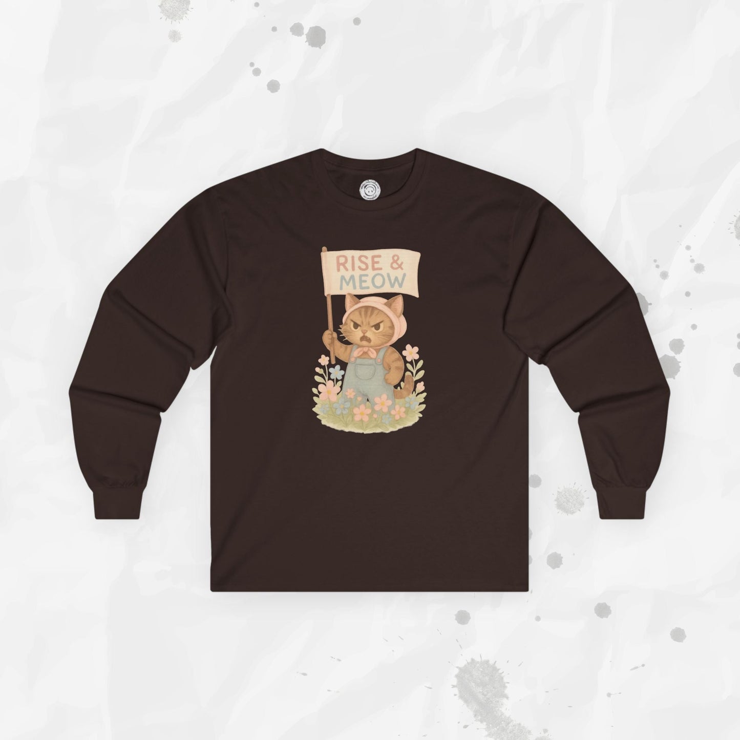 Rise & Meow - Long Sleeve T-Shirt