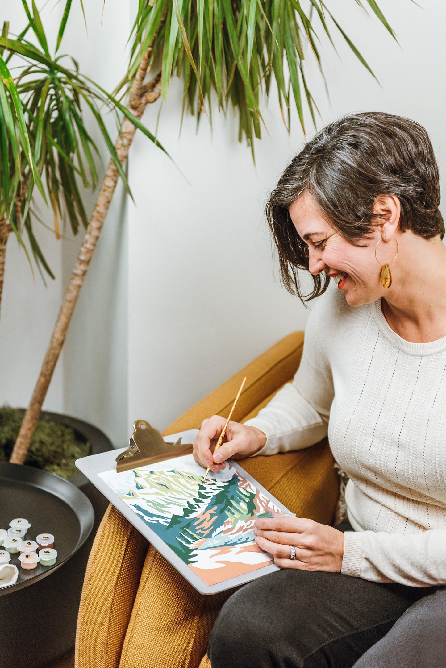 Mountainscape | 8x10 paint-by-number kit