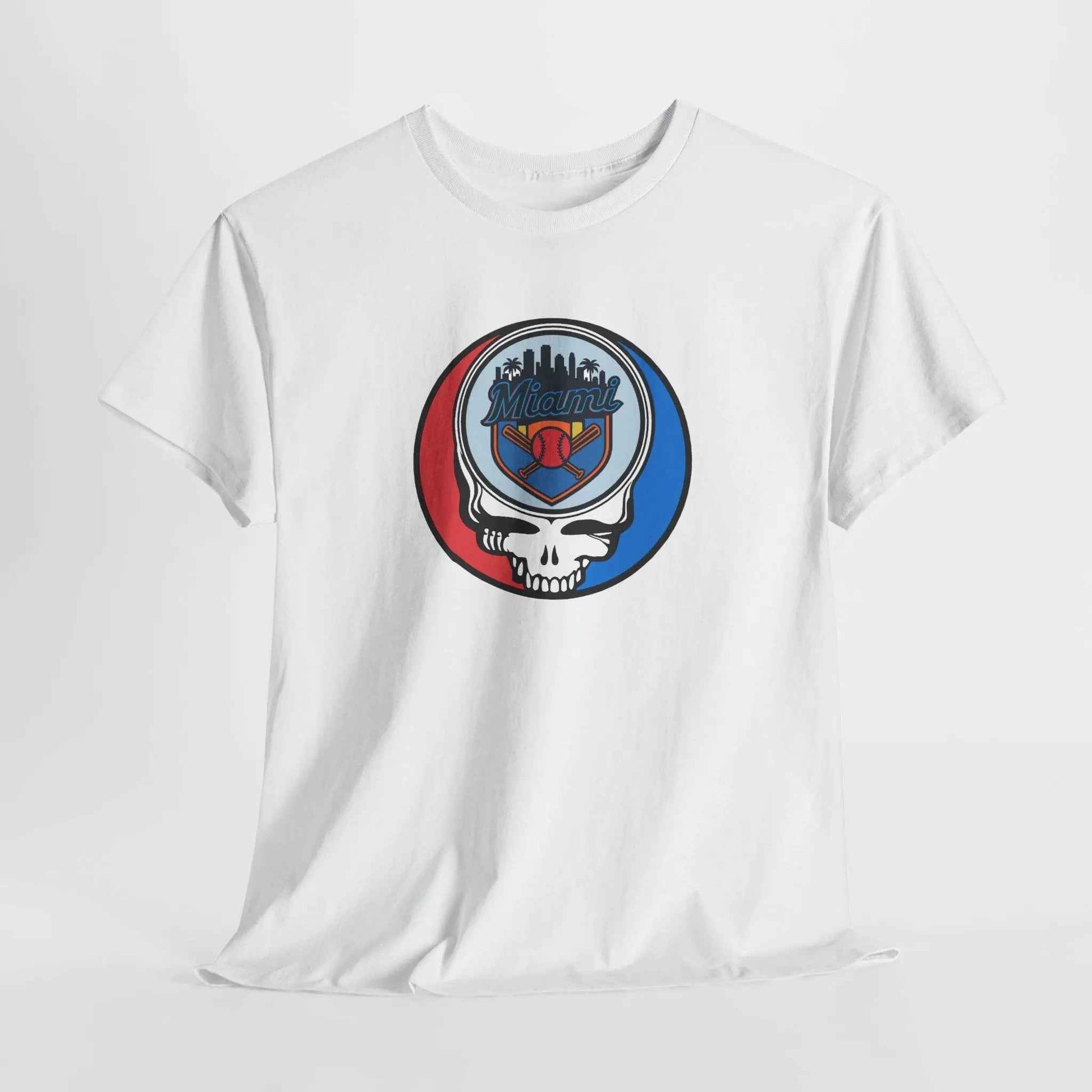 Miami Marlins Original Stealie Grateful Dead T-Shirt