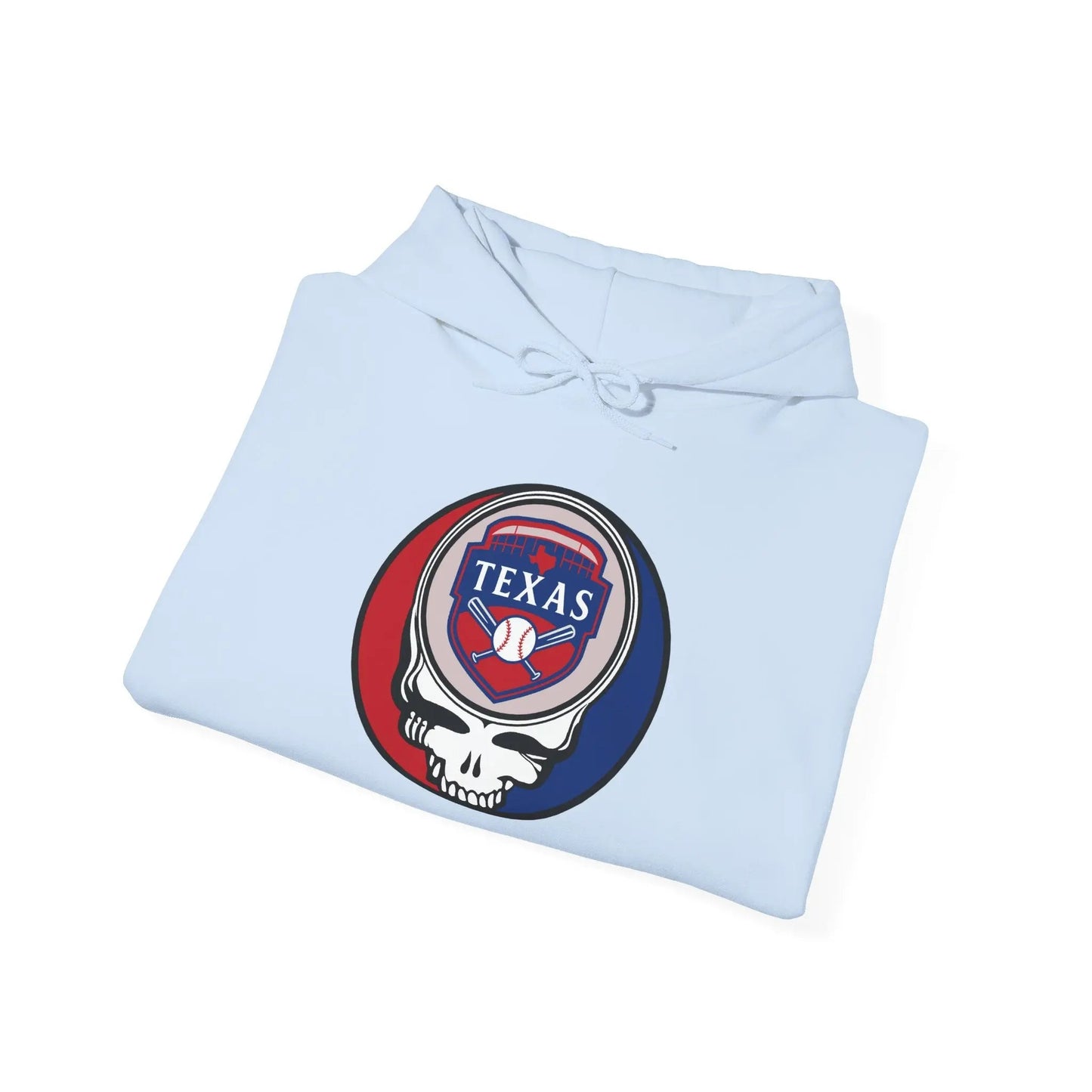 Texas Rangers Original Stealie Grateful Dead Hoodie