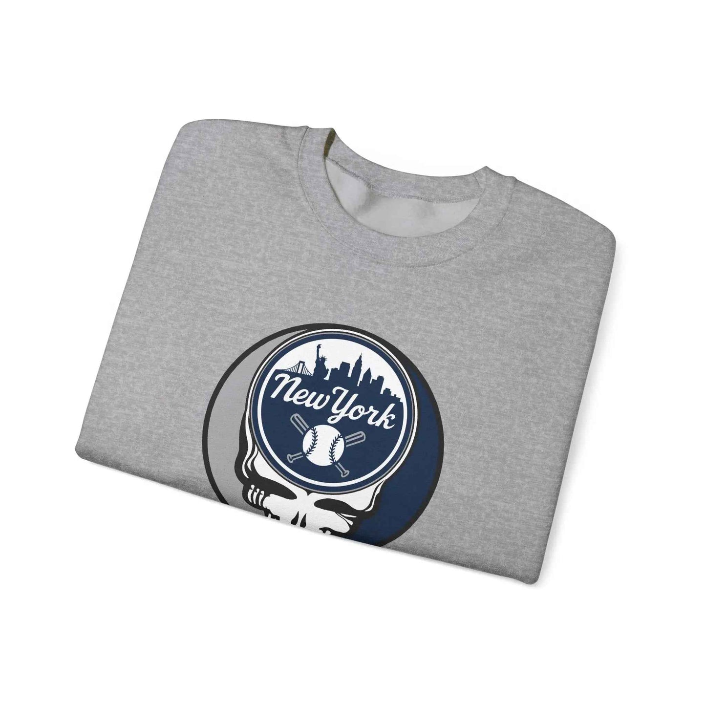 New York Yankees Original Stealie Grateful Dead Crewneck Grateful Dead Sweatshirt