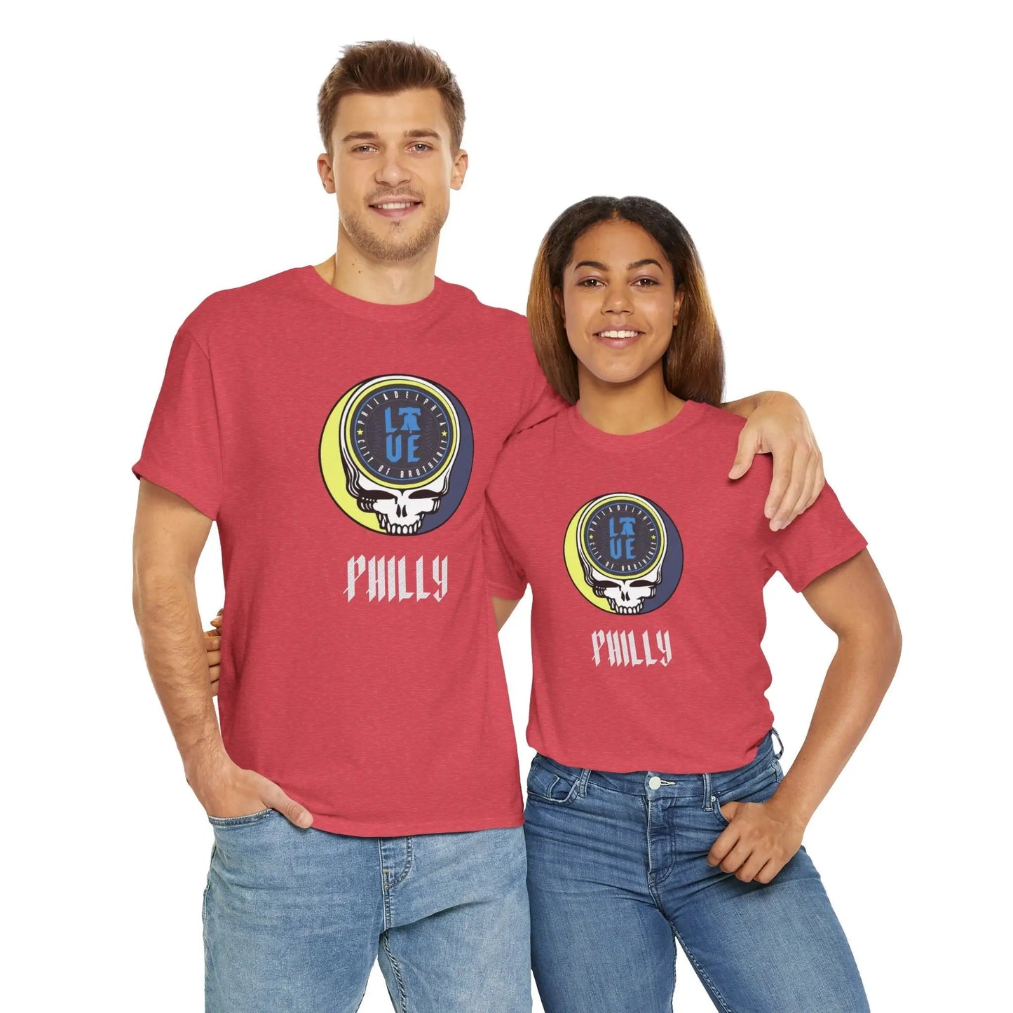 Philly City Connect Logo Stealie Grateful Dead T-Shirt