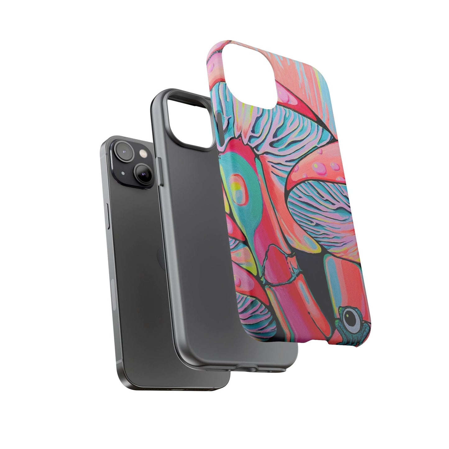 Trippy Mushrooms Tough Phone Case
