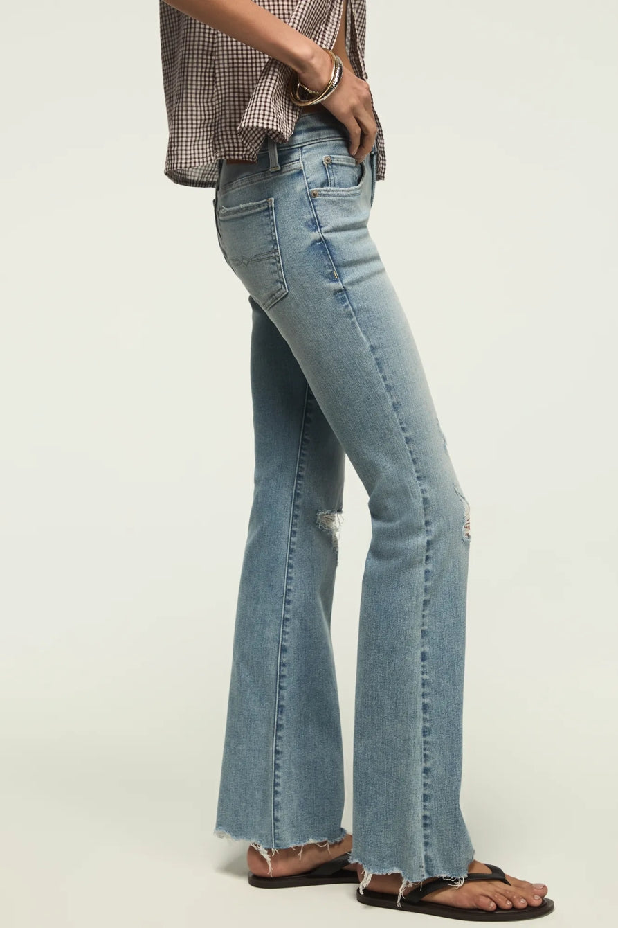 [7W15705-440] WOMENS LUCKY BRAND MID RISE SWEET FLARE - CAPSIZE DEST
