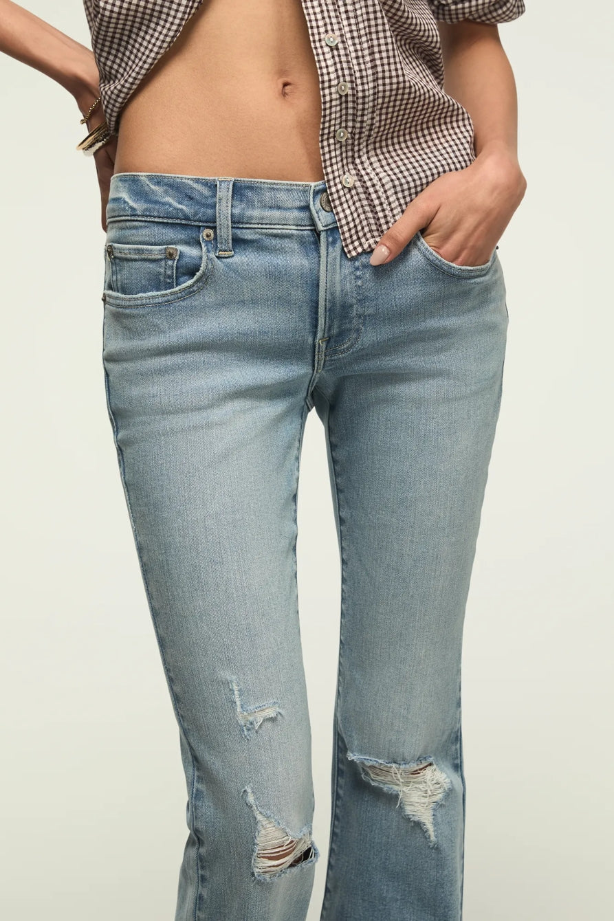 [7W15705-440] WOMENS LUCKY BRAND MID RISE SWEET FLARE - CAPSIZE DEST
