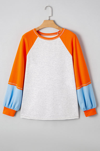 Raglan Sleeve Loose Fit Top