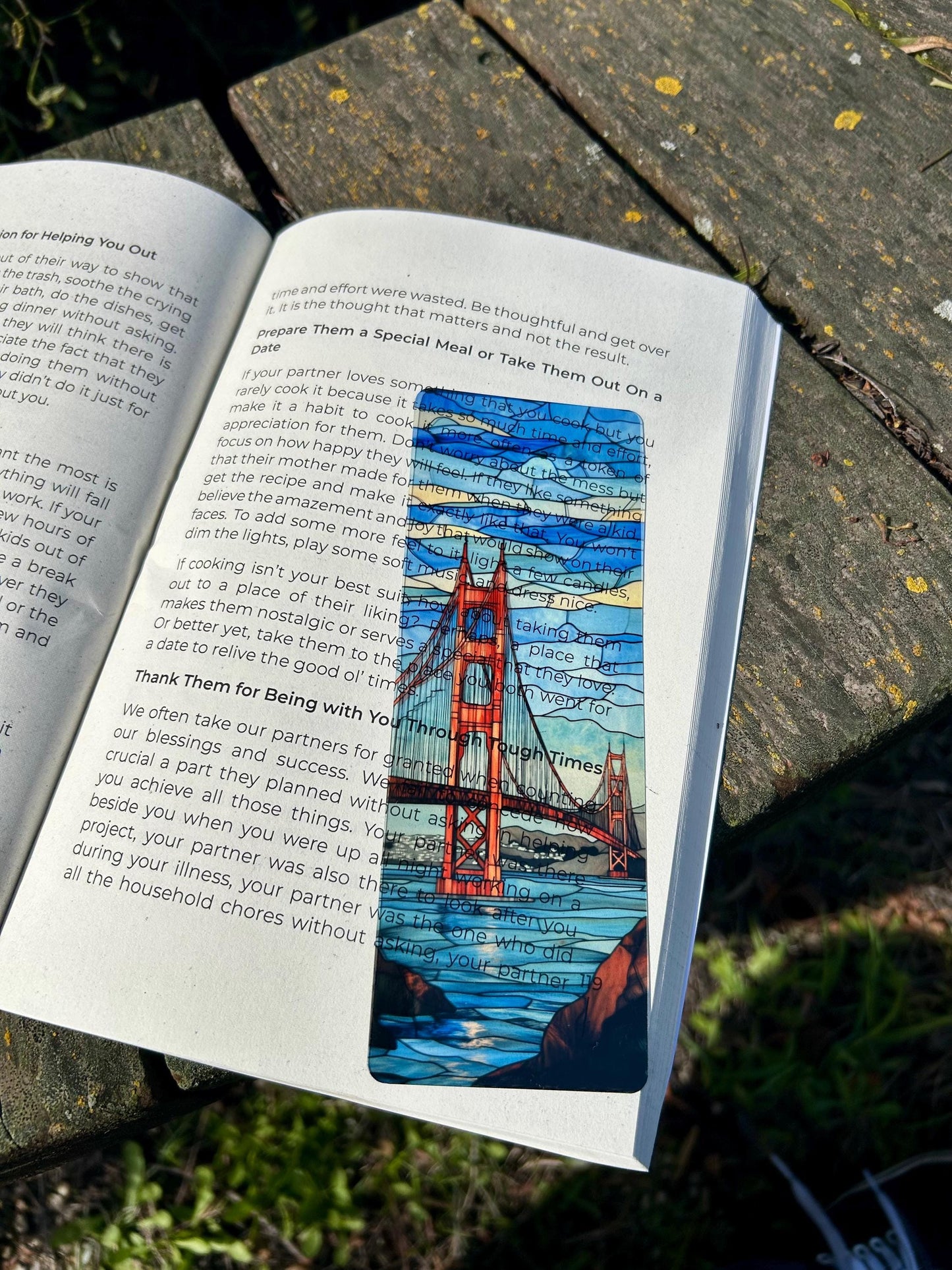 San Francisco Golden Gate Bridge Bookmark - Iconic Bridge Design, Perfect for Travel Lovers,Architecture Enthusiasts, Unique Gift