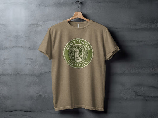 Hidden Path Club: Secret Entrance - Vintage Outdoor Apparel