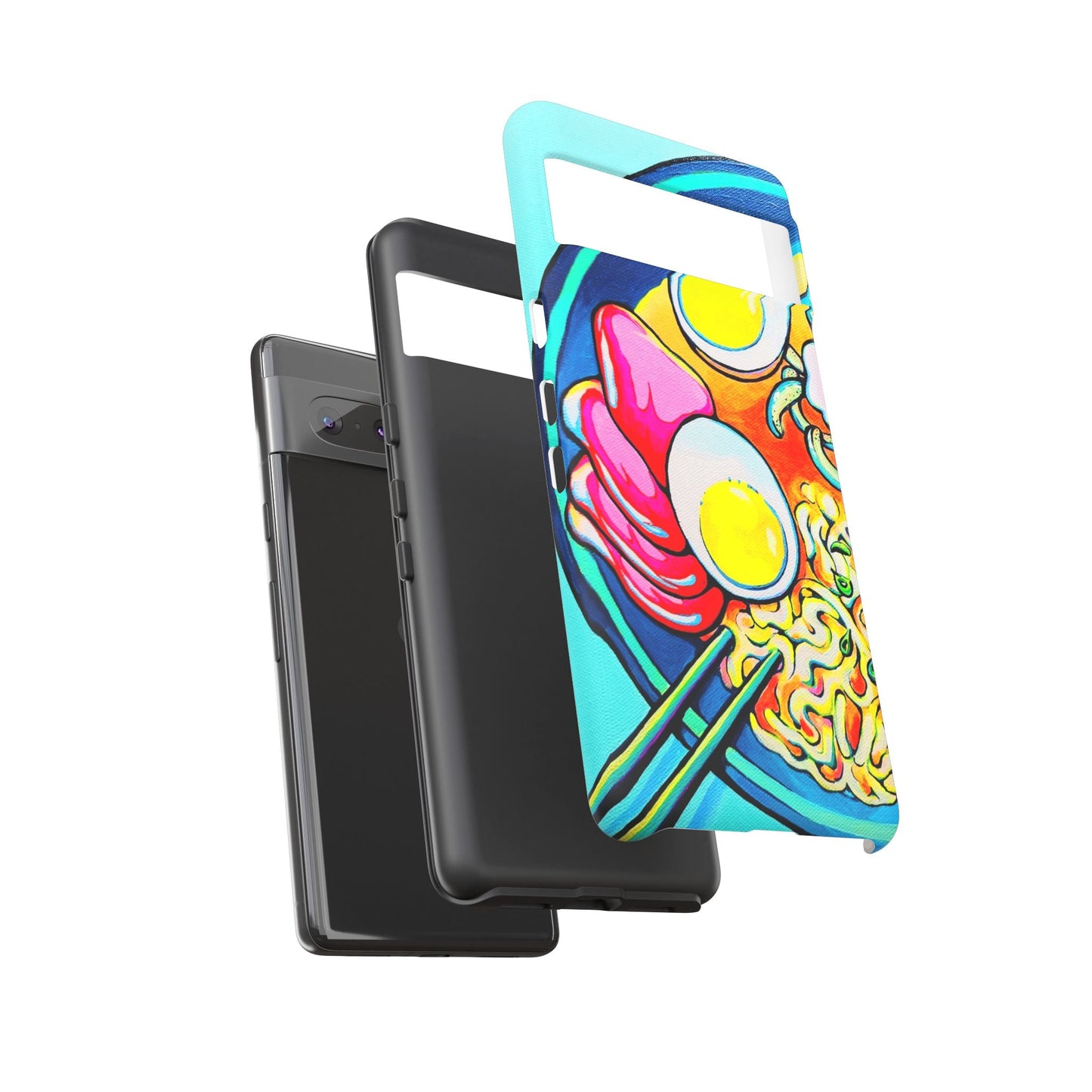 Neon Ramen Tough Phone Case