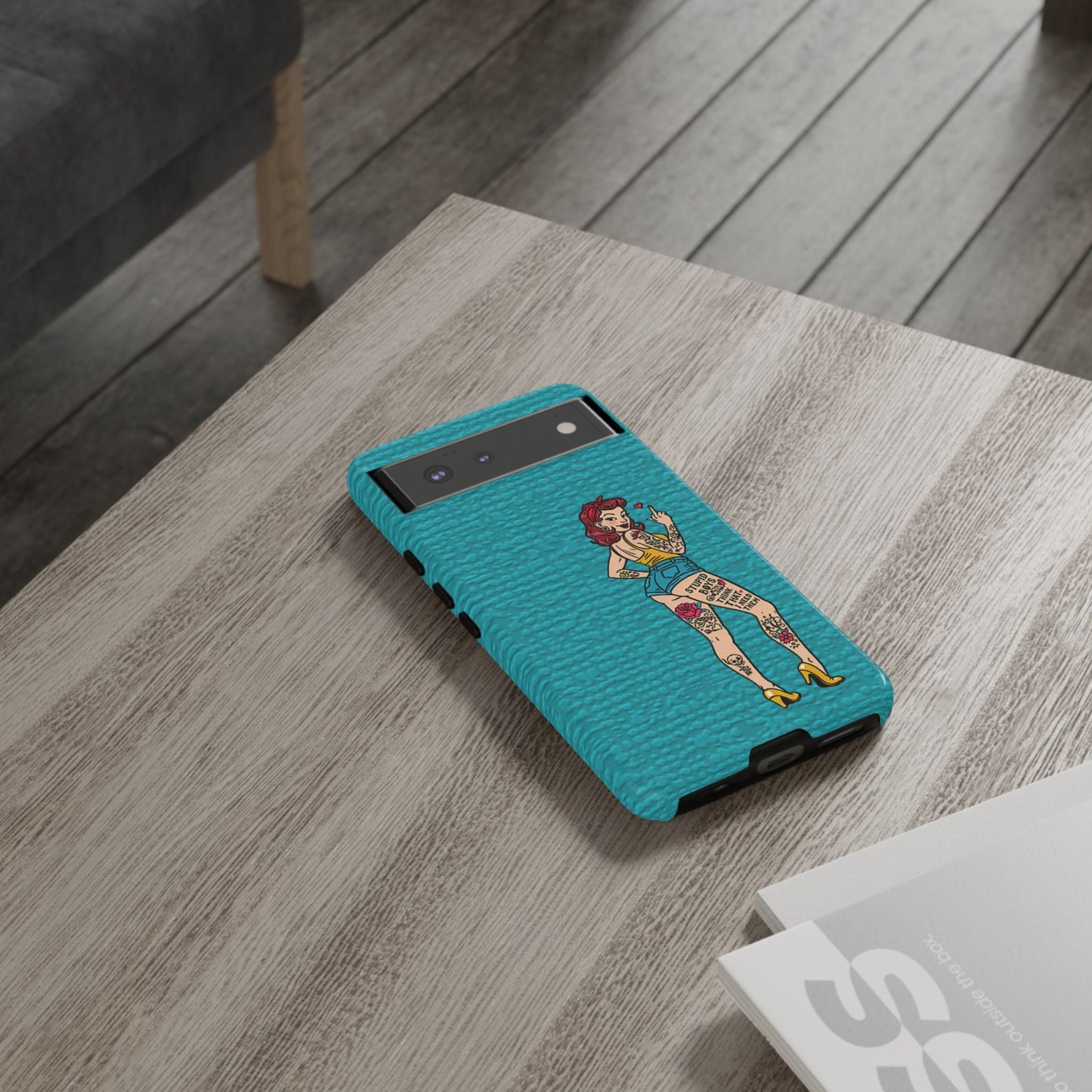 Stupid Boys Tough Phone Case