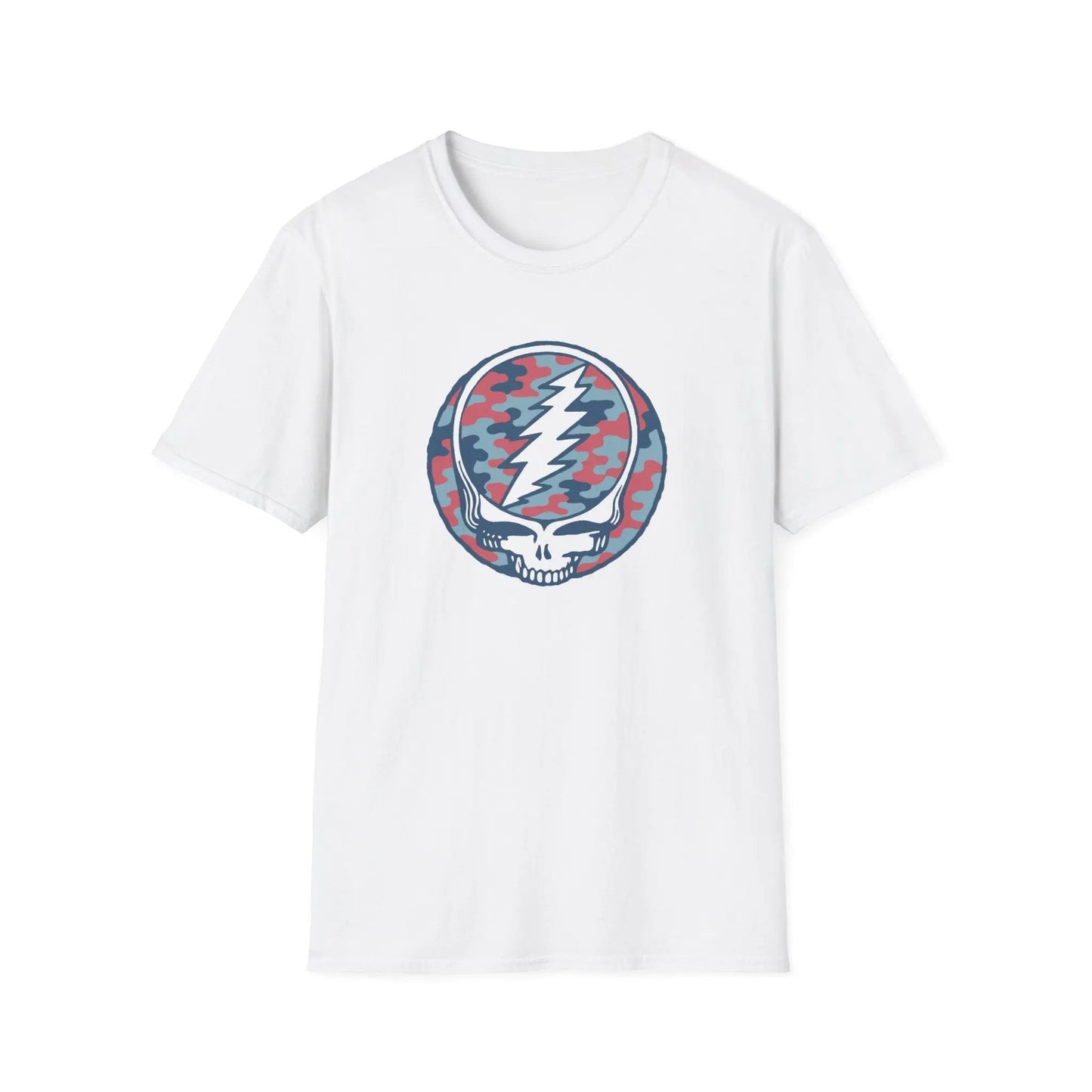 Camo Stealie Color Match Vineyard Collection Grateful Dead T-Shirt